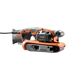RIDGID R27401 6.5 Amp Corded 3 in. x 18 in. Heavy-Duty Variable Speed Belt Sander with AIRGUARD Technology