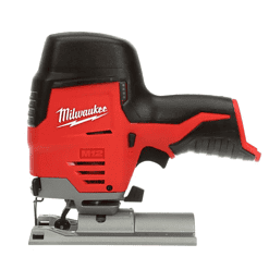 Milwaukee 2445-20-2426-20-48-59-2420 M12 12V Lithium-Ion Cordless Jig Saw and Multi-Tool Combo Kit W/ (1) 2.0Ah Battery and Charger