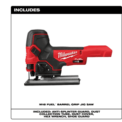Milwaukee 2737B-20 M18 FUEL 18V Lithium-Ion Brushless Cordless Barrel Grip Jig Saw (Tool Only)