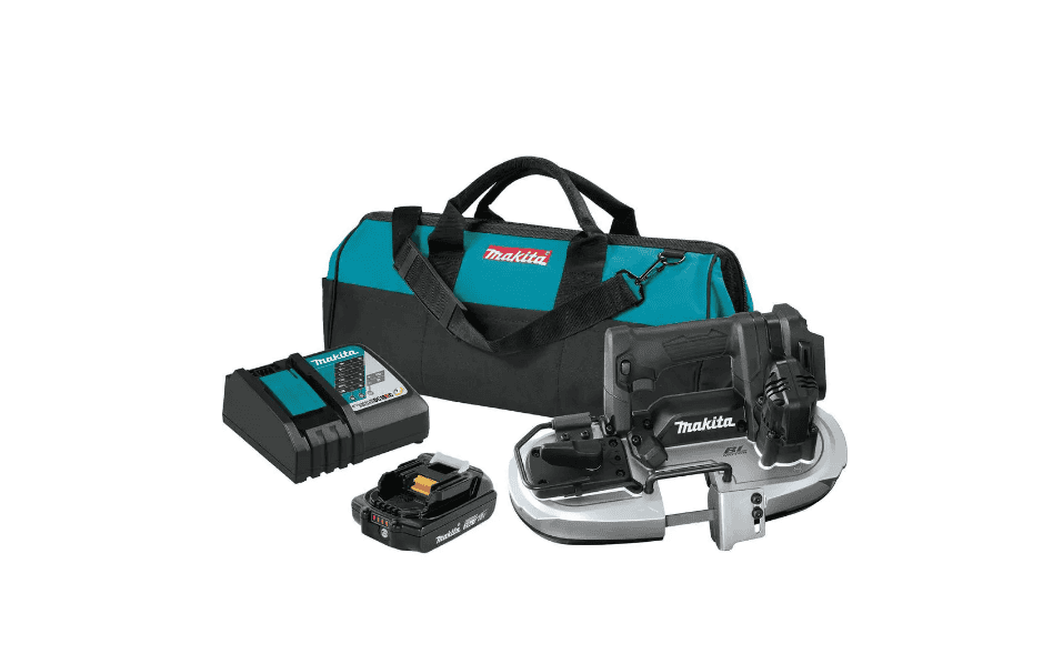 Makita XBP05R1B 18-Volt LXT Sub-Compact Lithium-Ion Brushless Cordless Band Saw Kit (2.0Ah)