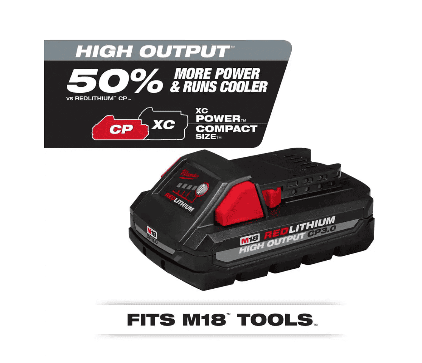 Milwaukee Reciprocating Saw 2621-20-48-59-1835 M18 18V Lithium-Ion Cordless SAWZALL W/ 3.0Ah Battery and Charger
