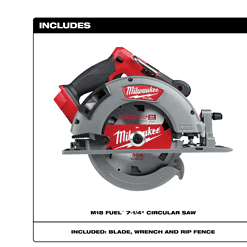Milwaukee 2732-20 M18 FUEL 18V Lithium-Ion Brushless Cordless 7-1/4 in. Circular Saw (Tool-Only)