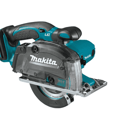 Makita XSC03Z 18-Volt LXT Lithium-Ion Cordless 5-3/8 in. Metal Cutting Saw with Electric Brake and Chip Collector Tool-Only