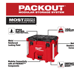 Milwaukee 48-22-8429 PACKOUT 22 in. Modular XL Tool Box
