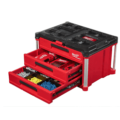 Milwaukee 48-22-8443-8442 PACKOUT 22 in. 3-Drawer and 2-Drawer