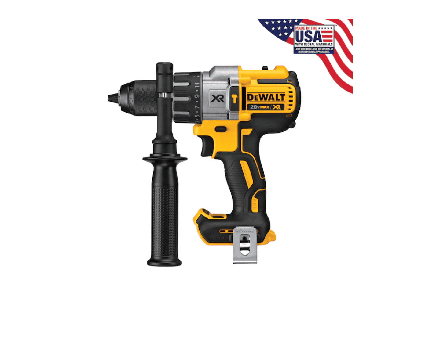 DEWALT Drill DCD996B 1/2-in 20-volt Max-Amp Variable Speed Brushless Cordless - Hammer Drill - Image 2