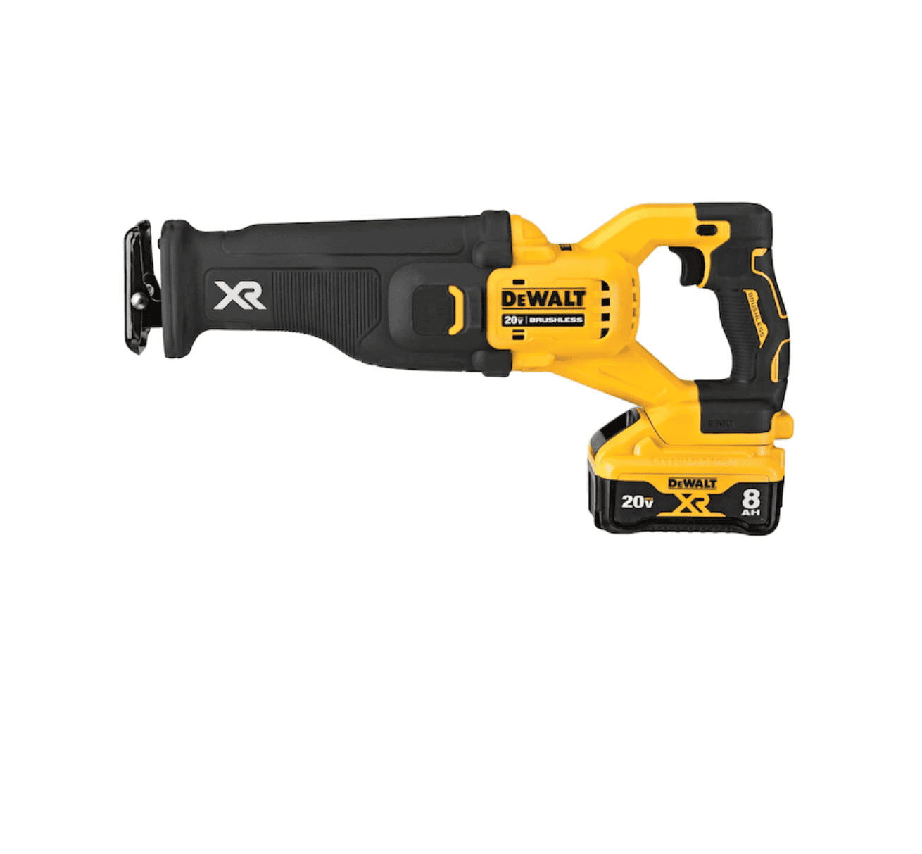 DEWALT Reciprocating Saw DCS368W1 XR POWER DETECT 20-volt Max Variable Speed Brushless Cordless (Charger Included and Battery Included) - Image 2