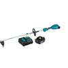 Makita XUX02SM1X1 18V LXT Lithium-Ion Brushless Cordless Couple Shaft Power Head Kit w/13 in. String Trimmer Attachment (4.0Ah)