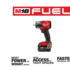 Milwaukee M18 FUEL GEN-2 Mid Torque Brushless Impact Wrench