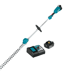 Makita XNU02T 18-Volt LXT Brushless 24 in. Pole Hedge Trimmer Kit (5.0 Ah)