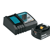 Makita BL1840BDC1 18-Volt LXT Lithium-Ion High Capacity Battery Pack 4.0Ah with Fuel Gauge and Charger Starter Kit