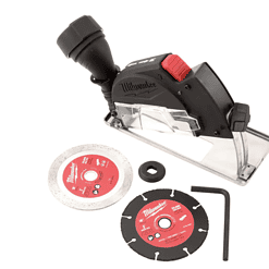 Milwaukee 2522-20-48-11-2420 M12 FUEL 12-Volt 3 in. Lithium-Ion Brushless Cordless Cut Off Saw with M12 2.0 Ah Battery