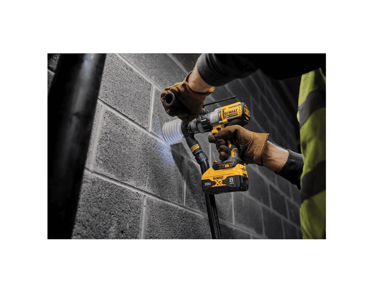 DEWALT Drill DCD998W1 XR POWER DETECT 1/2-in 20-volt Max-Amp Variable Speed Brushless Cordless - Hammer Drill (1-Battery Included) - Image 11