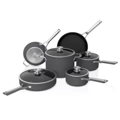 Alternative view of Ninja C59500 Foodi NeverStick Premium Anti-Scratch Nest System, 10-Piece Cookware Set