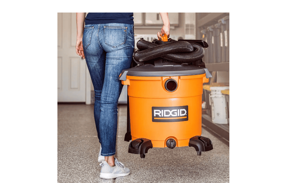 RIDGID HD1640 16 Gal. 5.0-Peak HP NXT Wet/Dry Shop Vacuum with Filter, Hose and Accessories