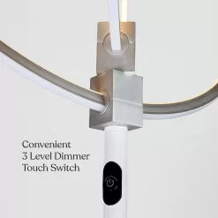 Alternative view of Brightech  79-in Silver Floor Lamp