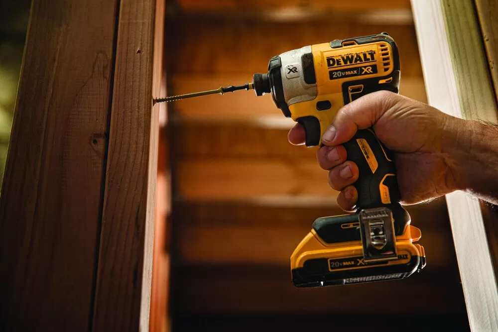 DEWALT XR 2-Tool 20-Volt Max Brushless Power Tool Combo Kit with Soft Case (2-Batteries and charger Included) - Image 8