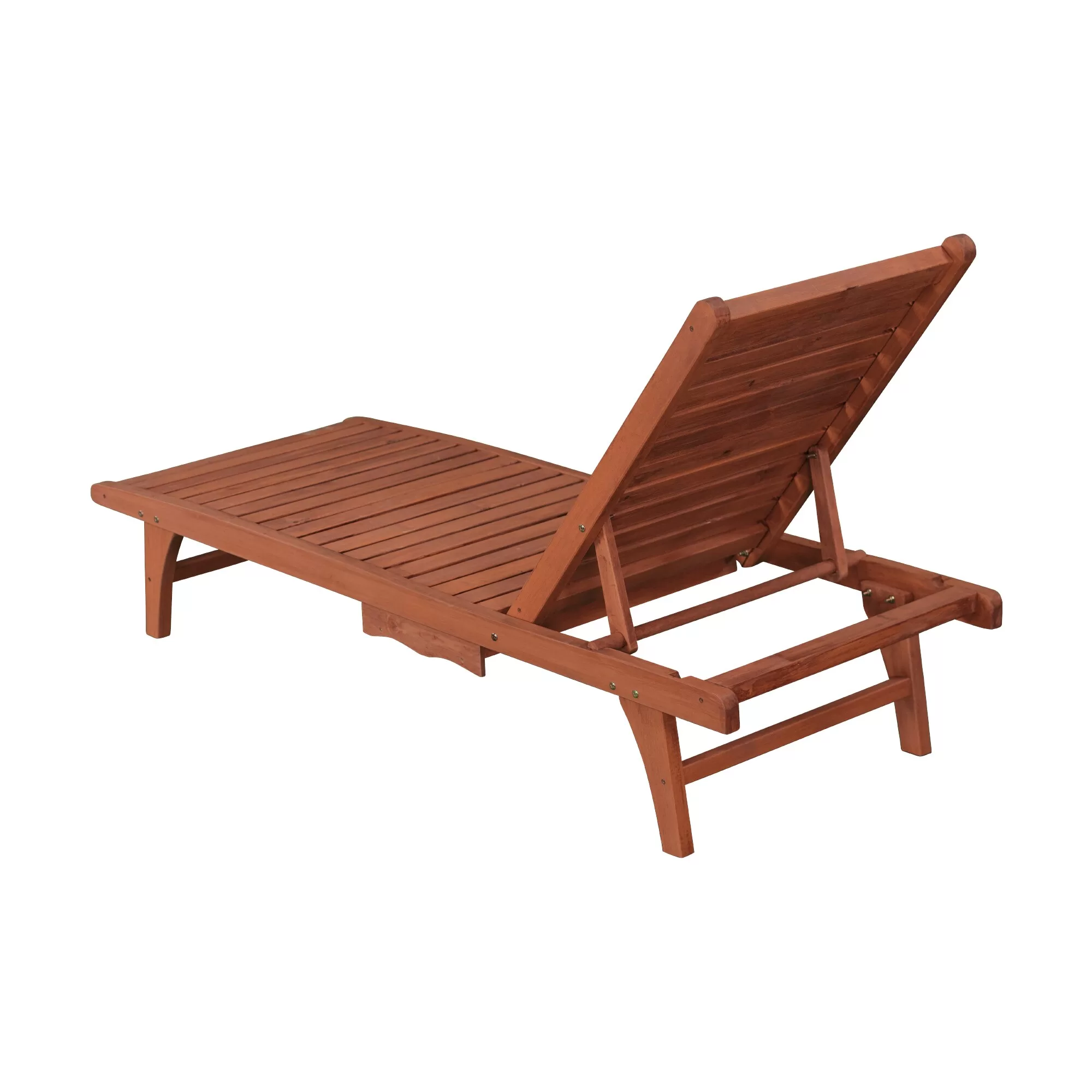 Leisure Season Frame Stationary Chaise Lounge Chair(s) with Solid Seat - Image 3