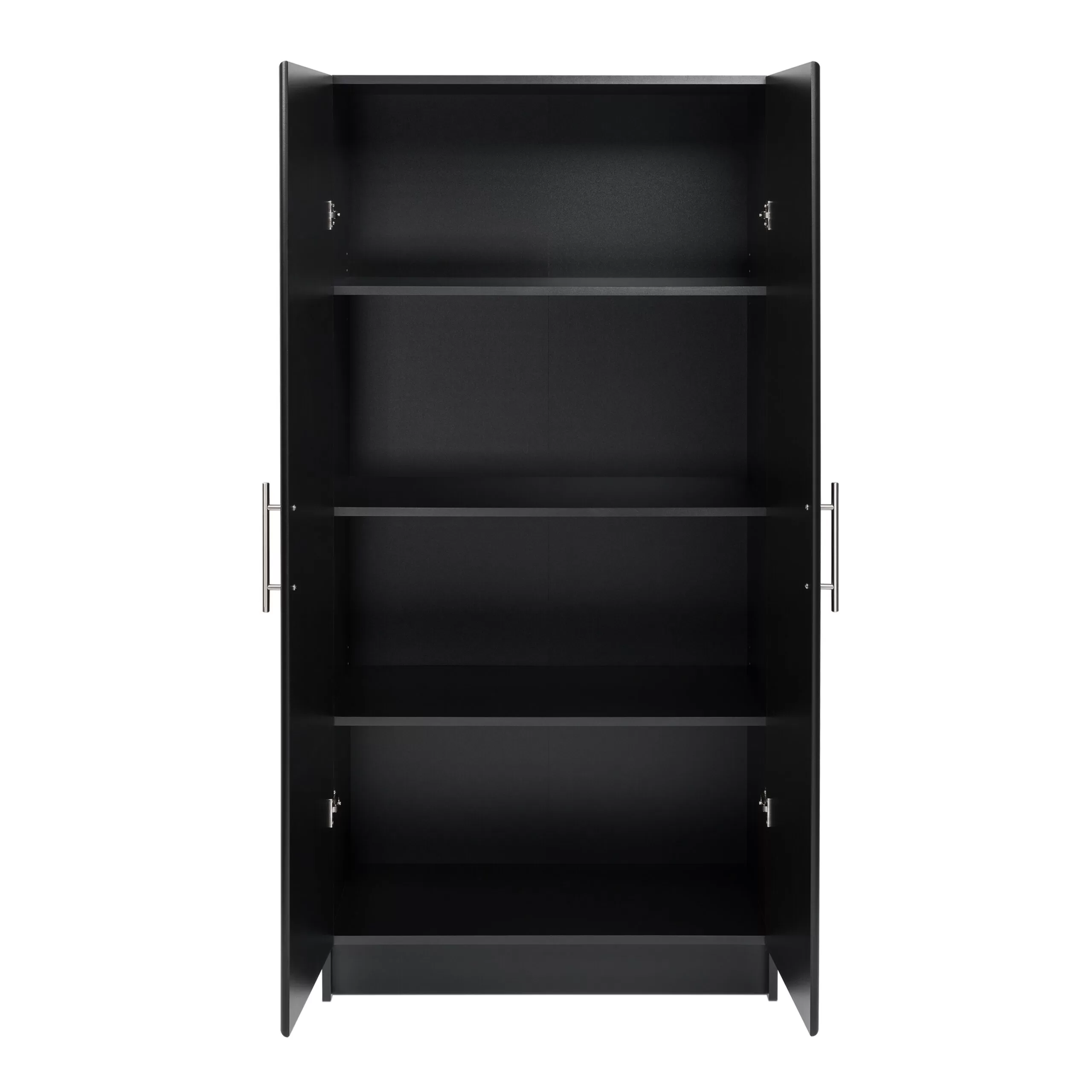 Prepac Elite 32-in W x 65-in H Wood Composite Black Freestanding Utility Storage Cabinet - Image 4