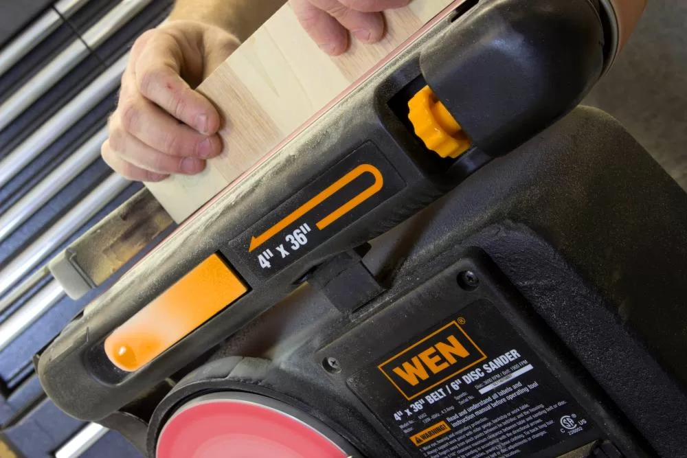 WEN 4.3-Amp Benchtop Sander - Image 5