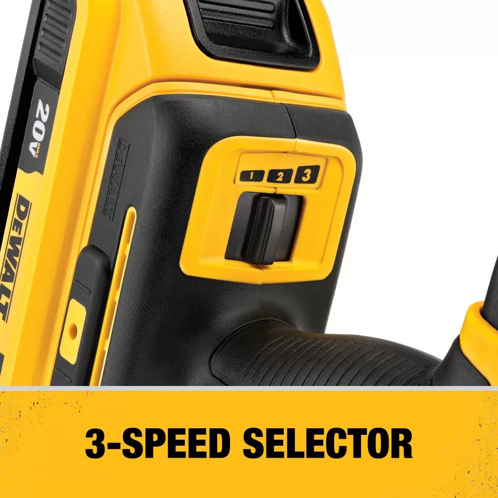 DEWALT DCS356D1 XR 2-Piece Cordless Brushless 20-volt Max Variable Speed Oscillating Multi-Tool Kit with Soft Case (1-Battery Included) - Image 4