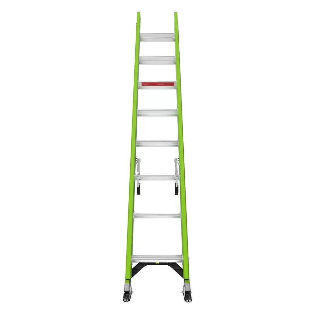 Little Giant Ladders HyperLite M16 Fiberglass 16-ft Type 1A- 300-lb Capacity Telescoping Extension Ladder - Image 5