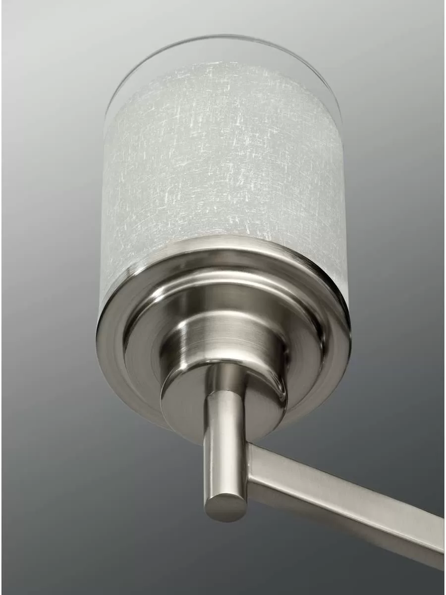 Progress Lighting Alexa 22-in 3-Light Brushed Nickel Modern/Contemporary Vanity Light - Image 11