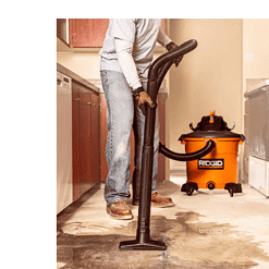RIDGID HD1640 16 Gal. 5.0-Peak HP NXT Wet/Dry Shop Vacuum with Filter, Hose and Accessories