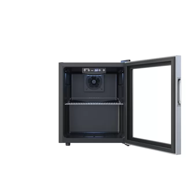 EdgeStar BWC71SS 18 Inch Wide 52 Can, Door Freestanding Beverage Refrigerator, Stainless Steel - Image 3