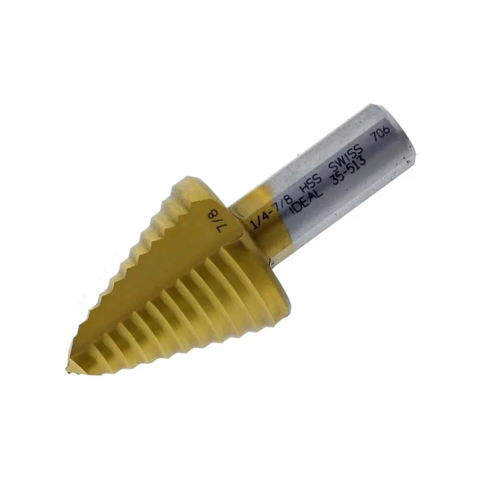 IDEAL 3/8-in Step Drill Bit Set (1/4-in to 1-3/8-in) - Image 6