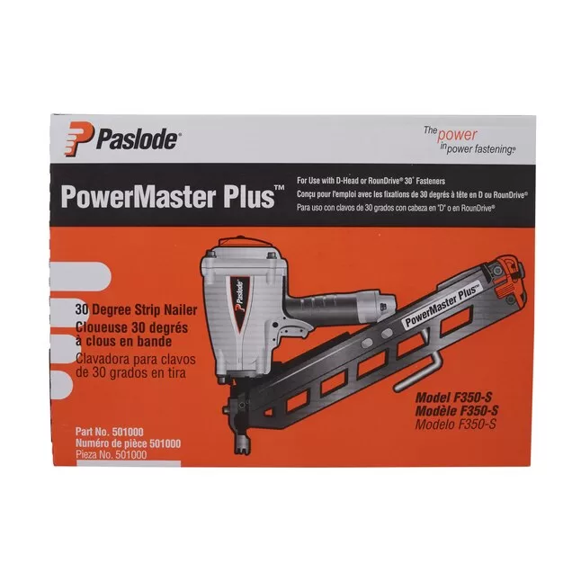 Paslode F350S 30-Degree Pneumatic Framing Nail Gun (Nailer) - Image 13