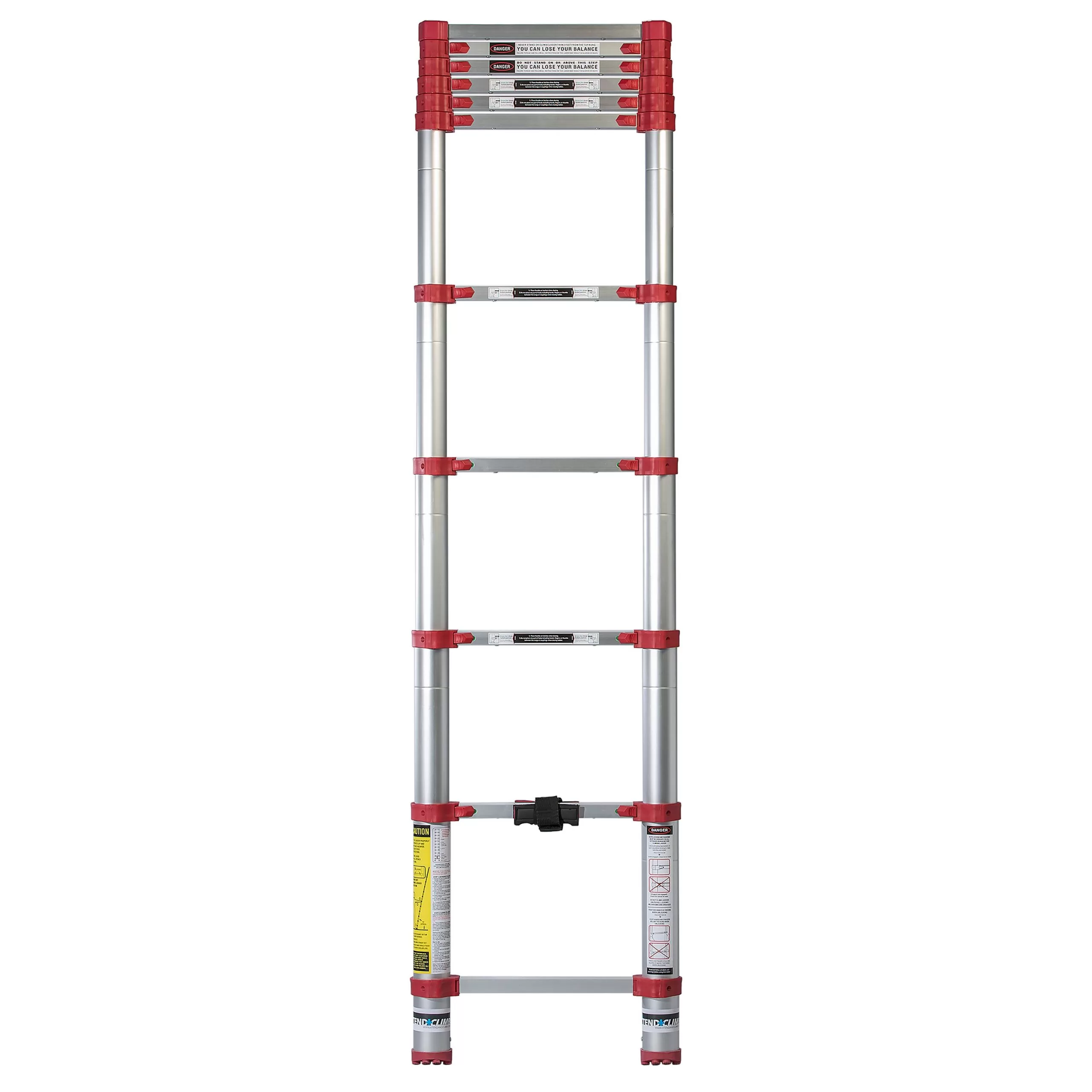Xtend+Climb Home Aluminum 10.5-ft Type 1- 250-lb Capacity Telescoping Extension Ladder - Image 5