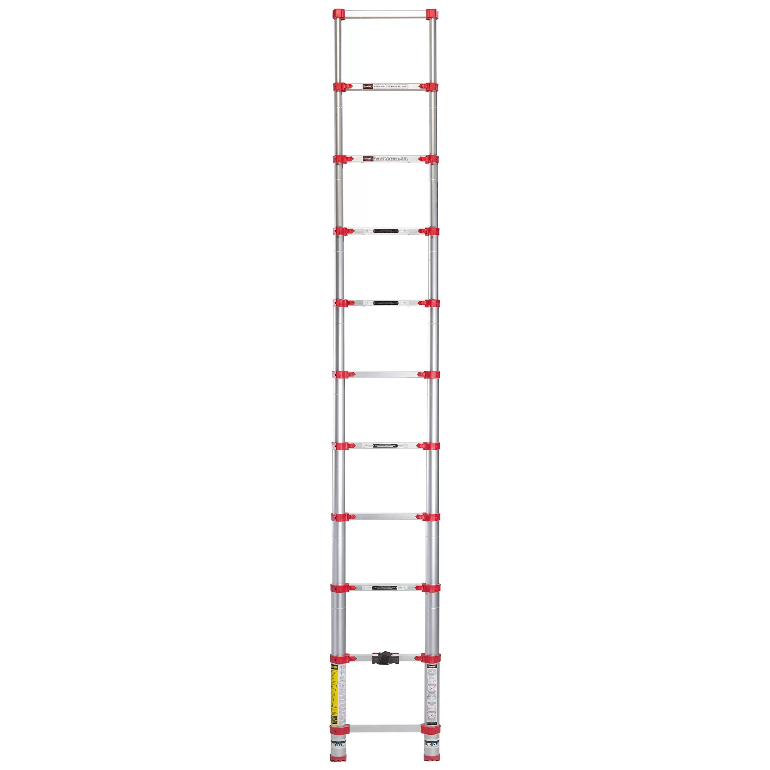 Xtend+Climb Home Aluminum 10.5-ft Type 1- 250-lb Capacity Telescoping Extension Ladder - Image 7
