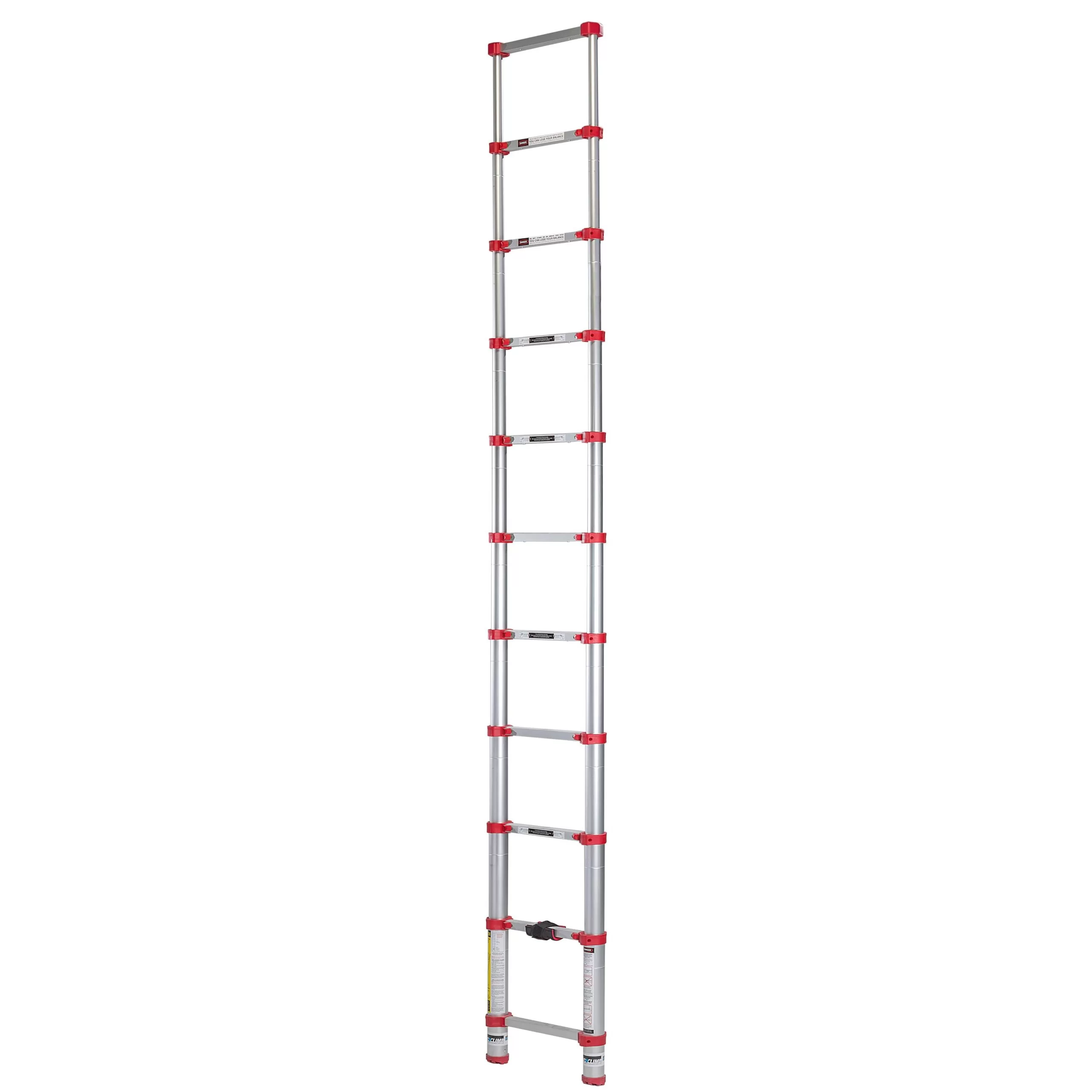 Xtend+Climb Home Aluminum 10.5-ft Type 1- 250-lb Capacity Telescoping Extension Ladder - Image 9