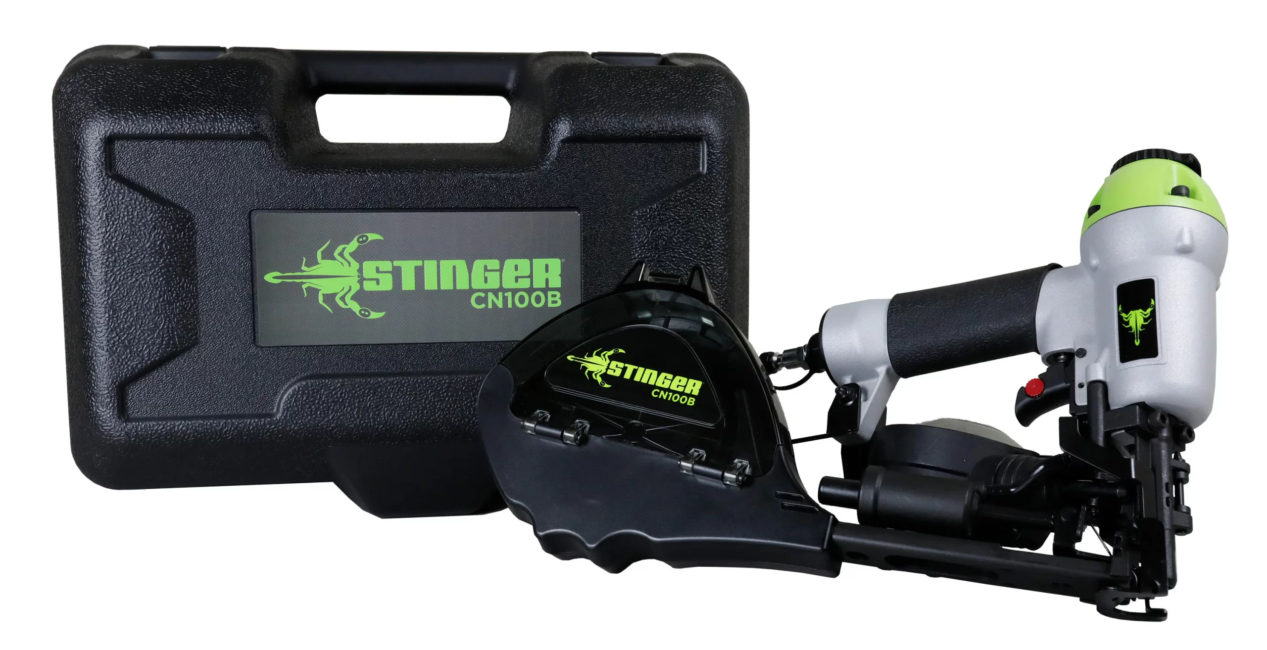 STINGER CN100B Cap Nailer 1-in 15-Degree Pneumatic Roofing Nailer - Image 4