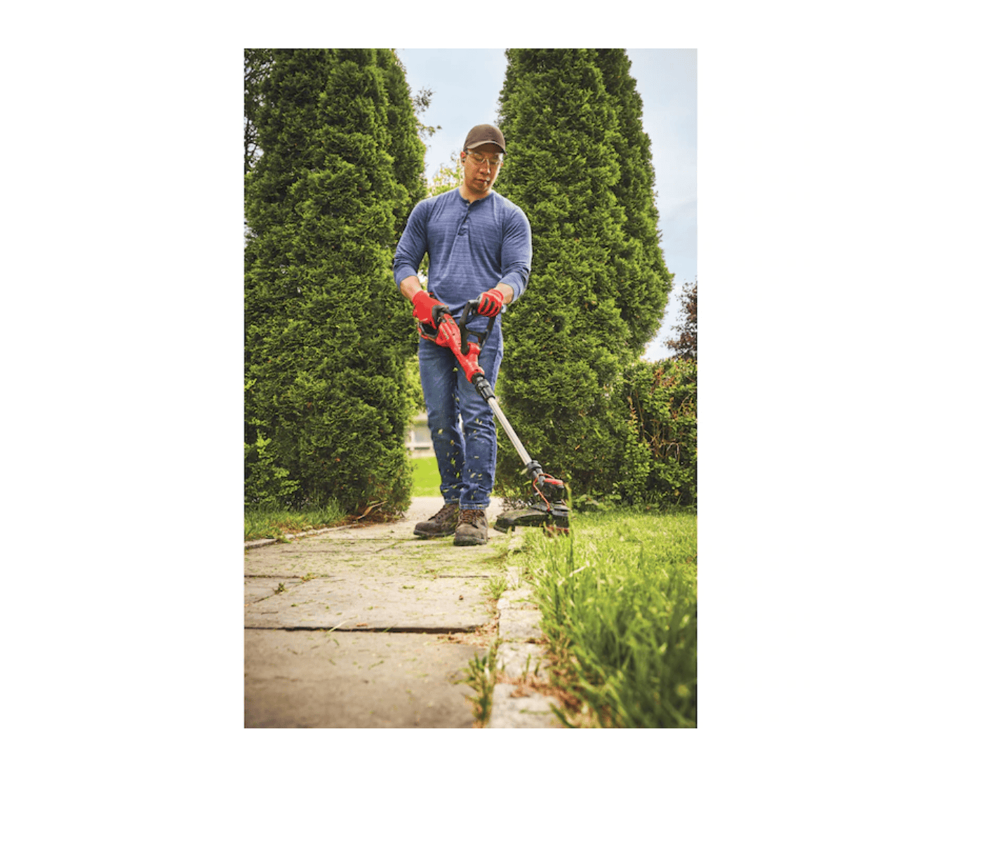CRAFTSMAN CMCST900D1 WEEDWACKER V20 20-volt Max 13-in Straight Cordless String Trimmer Edger Capable (Battery Included) - Image 13