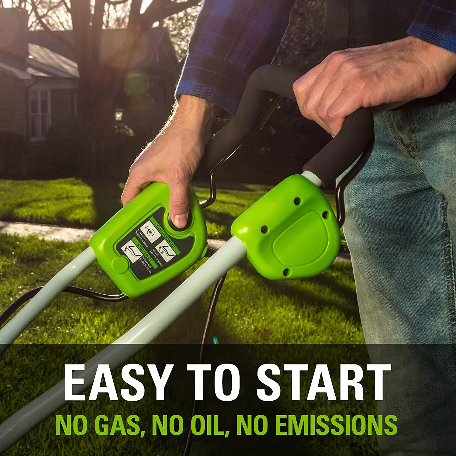 Greenworks 27022 Corded Electric Dethatcher (Stainless Steel Tines) - Image 13