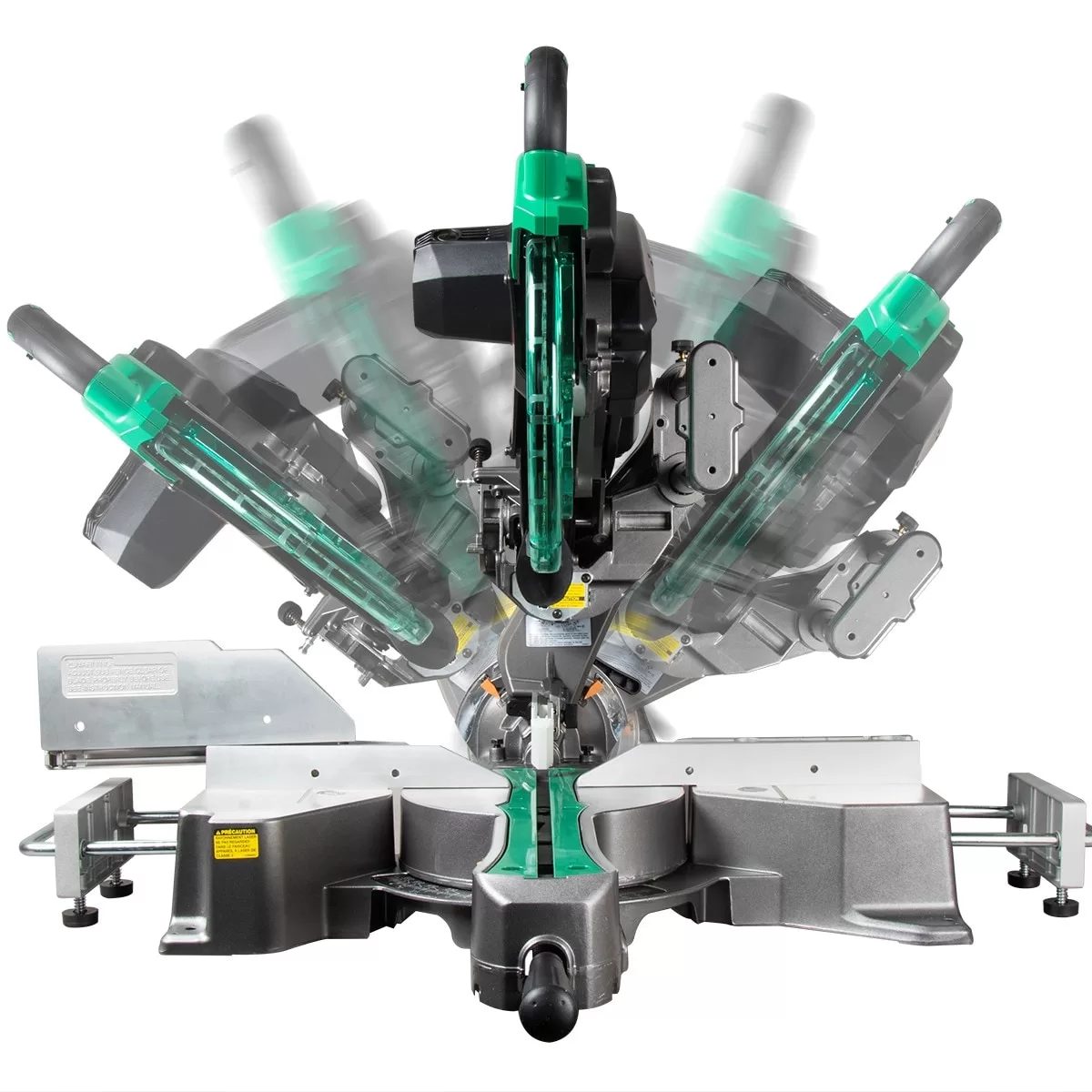 Metabo HPT 12-in 15-Amp Dual Bevel Sliding Compound Miter Saw with Laser Guide (Corded) - Image 6