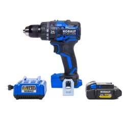 Kobalt XTR 24-volt Max 1/2-in Brushless Cordless Drill (1 Li-ion Battery Included and Charger Included)