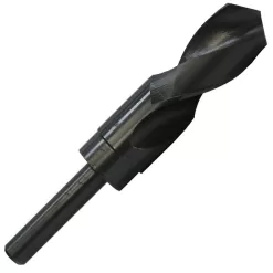 Drill America 1-9/16-in x 6-in Black Oxide Coated Hss Twist Drill Bit