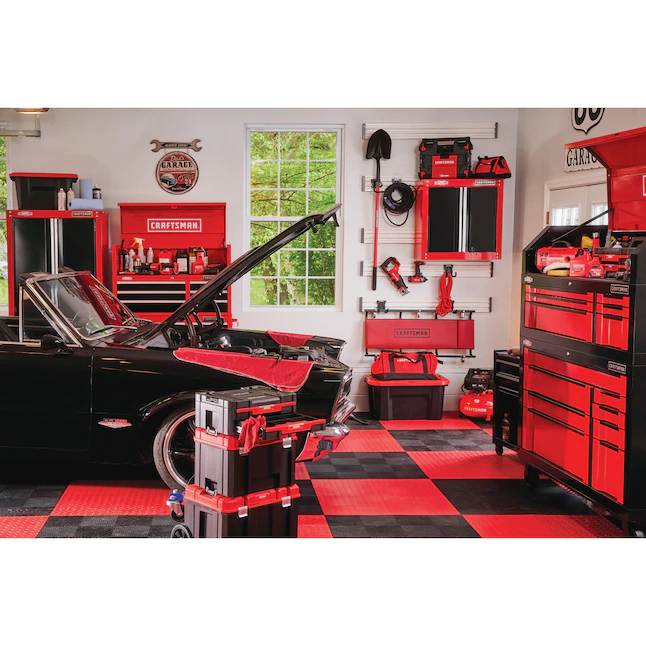 CRAFTSMAN CMST22800RB 2000 Steel Wall-mounted Garage Cabinet in Red (28-in W x 28-in H x 12-in D) - Image 14