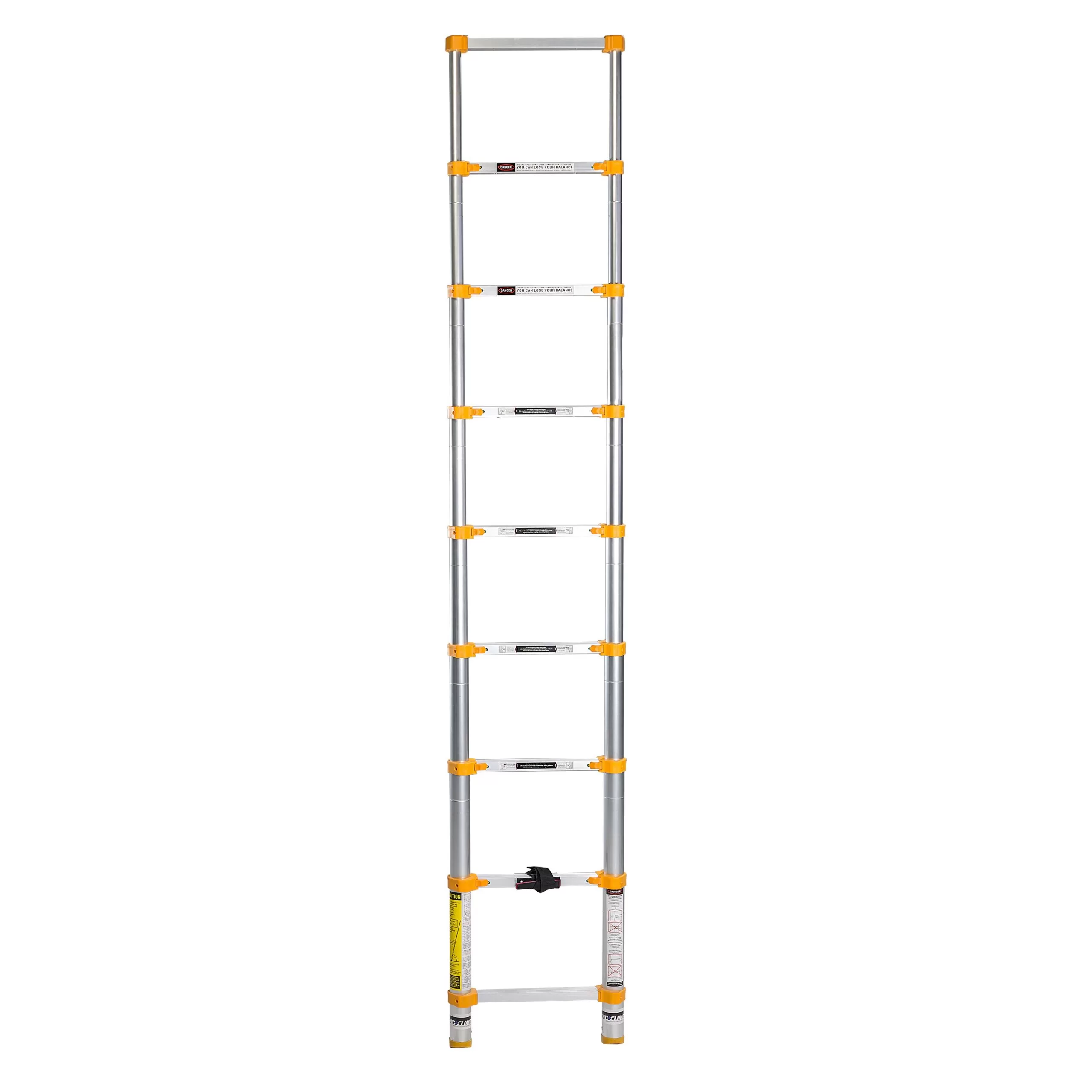 Xtend+Climb Home Aluminum 8.5-ft Type 1- 250-lb Capacity Telescoping Extension Ladder - Image 6