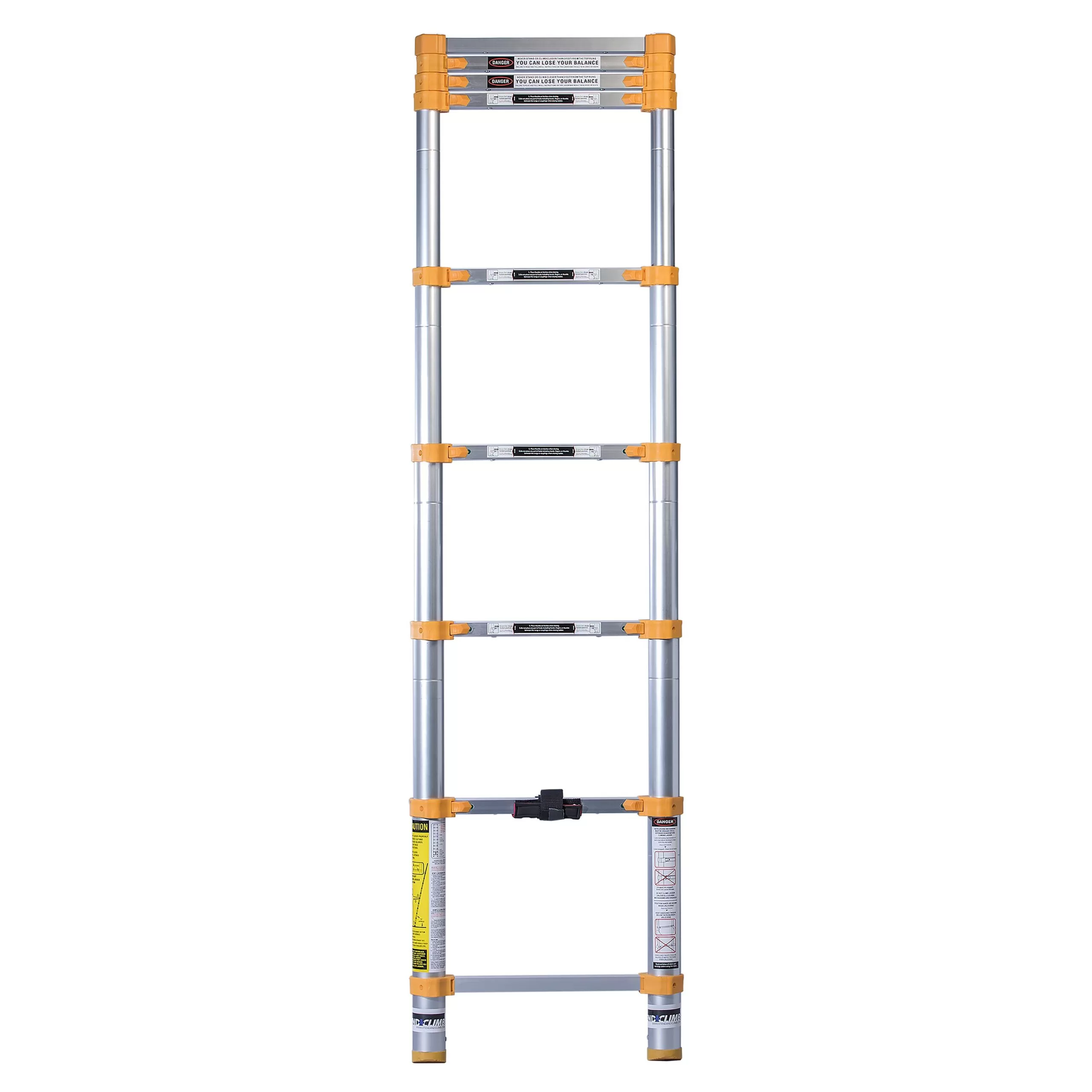 Xtend+Climb Home Aluminum 8.5-ft Type 1- 250-lb Capacity Telescoping Extension Ladder - Image 7