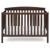 Delta Children Hanover 6-in-1 Convertible Baby Crib, Walnut Espresso