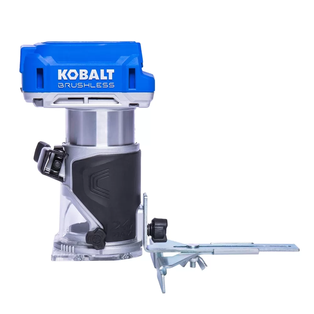 Kobalt 24V MAX 1/4-in-Amp Variable Speed Brushless Trim Cordless Router (Tool Only)