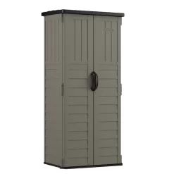 Suncast 2-ft x 2-ft Vertical Resin Storage Shed (Floor Included)
