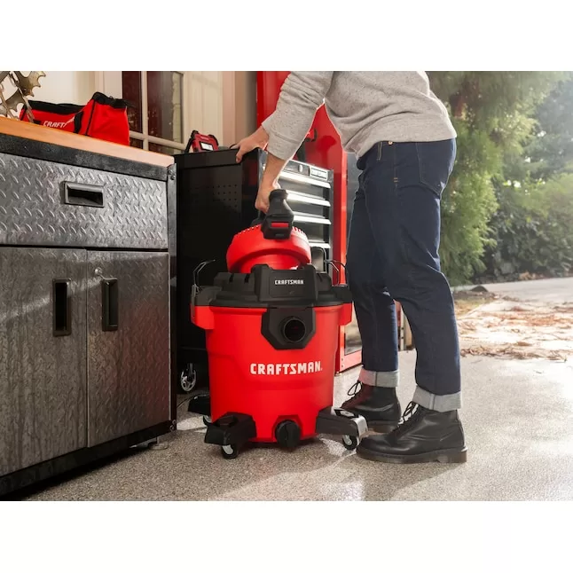 CRAFTSMAN Shop Vacuums CMXEVCVVBVCM12 12-Gallons 6-HP Corded Wet/Dry Shop Vacuum with Accessories Included - Image 6