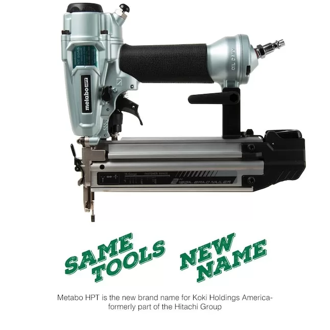 Metabo HPT NT50A5M 18-Gauge Pneumatic Brad Nail Gun (Nailer) - Image 9