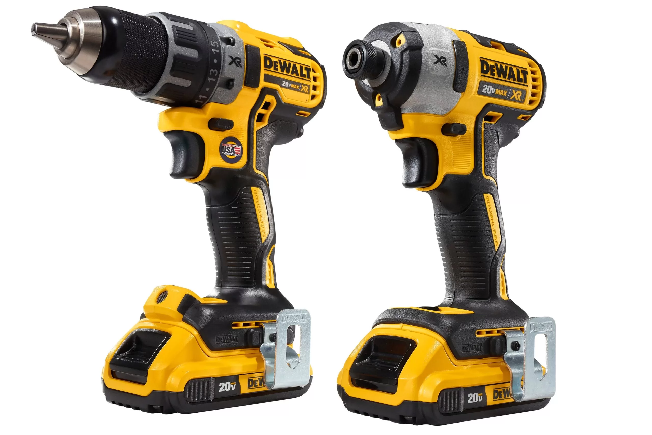 DEWALT XR 2-Tool 20-Volt Max Brushless Power Tool Combo Kit with Soft Case (2-Batteries and charger Included) - Image 3