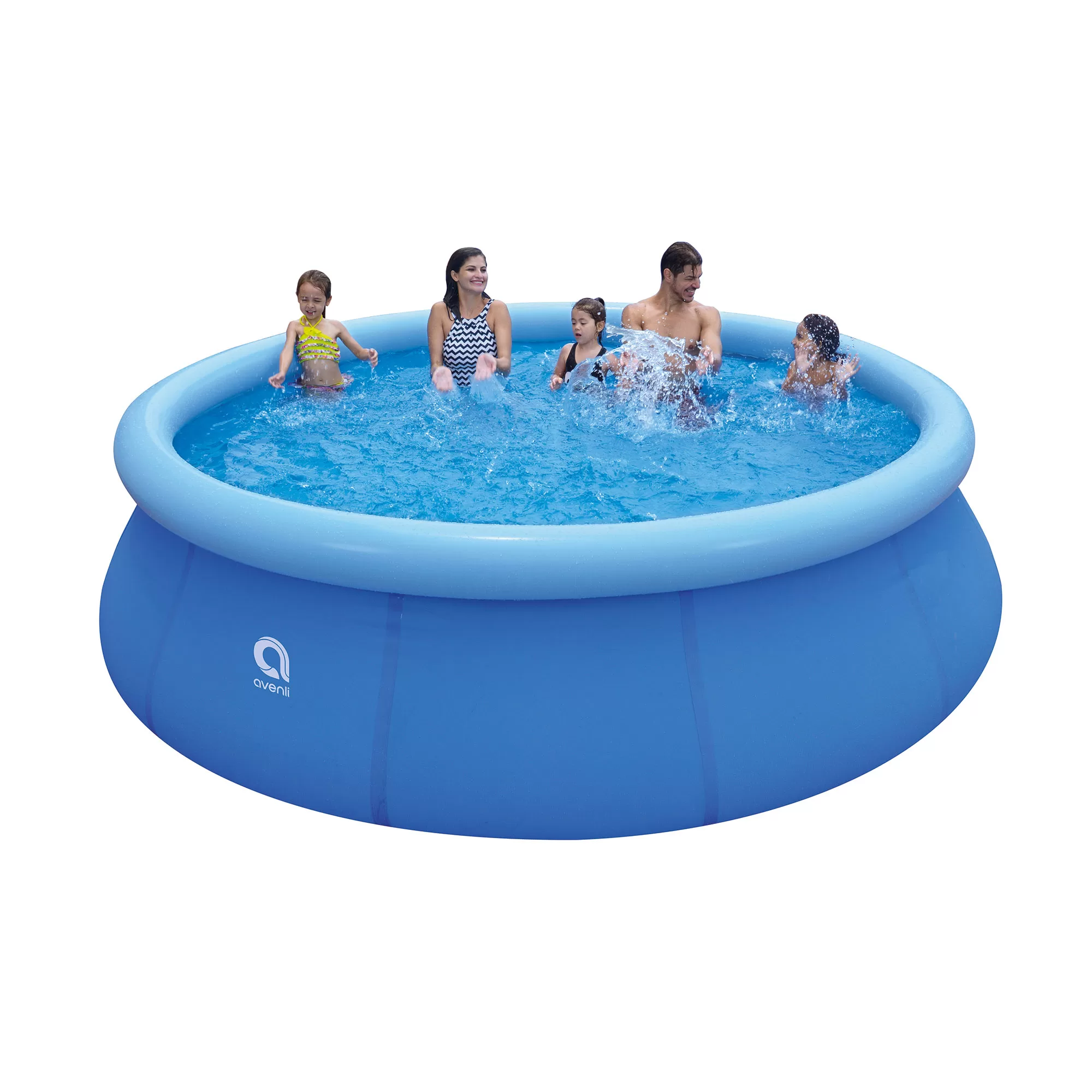 JLeisure 12 Ft x 30" Inflatable Pool Bundle w/ Filter Cartridge & Pump